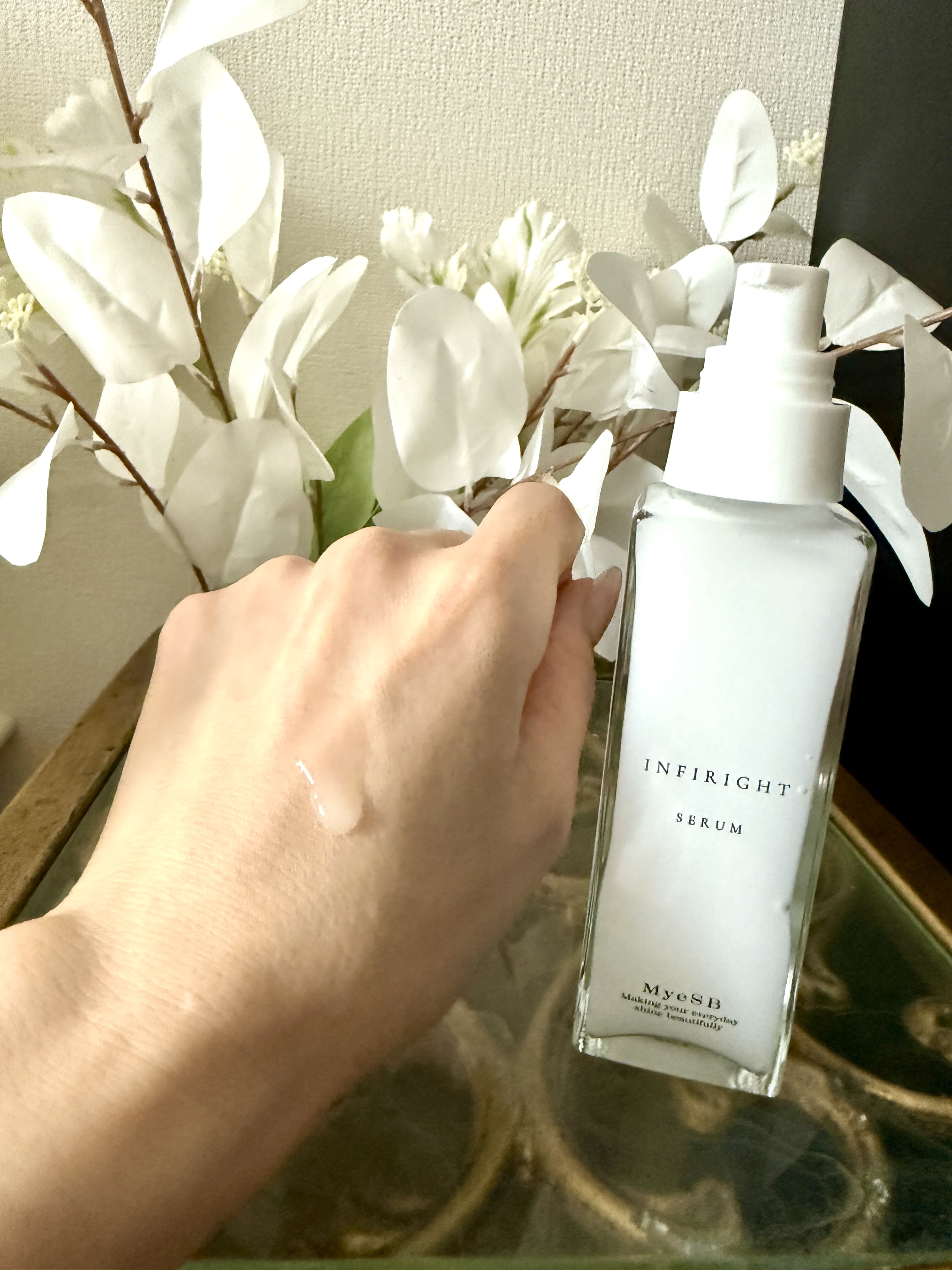 スリーインワンセラム/INFIRIGHT/美容液を使ったクチコミ（2枚目）