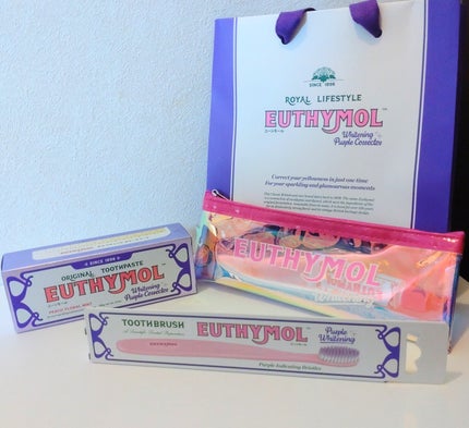 ホワイトパープル歯みがき ピーチフローラルミントの香り/EUTHYMOL/歯磨き粉を使ったクチコミ(6枚目)