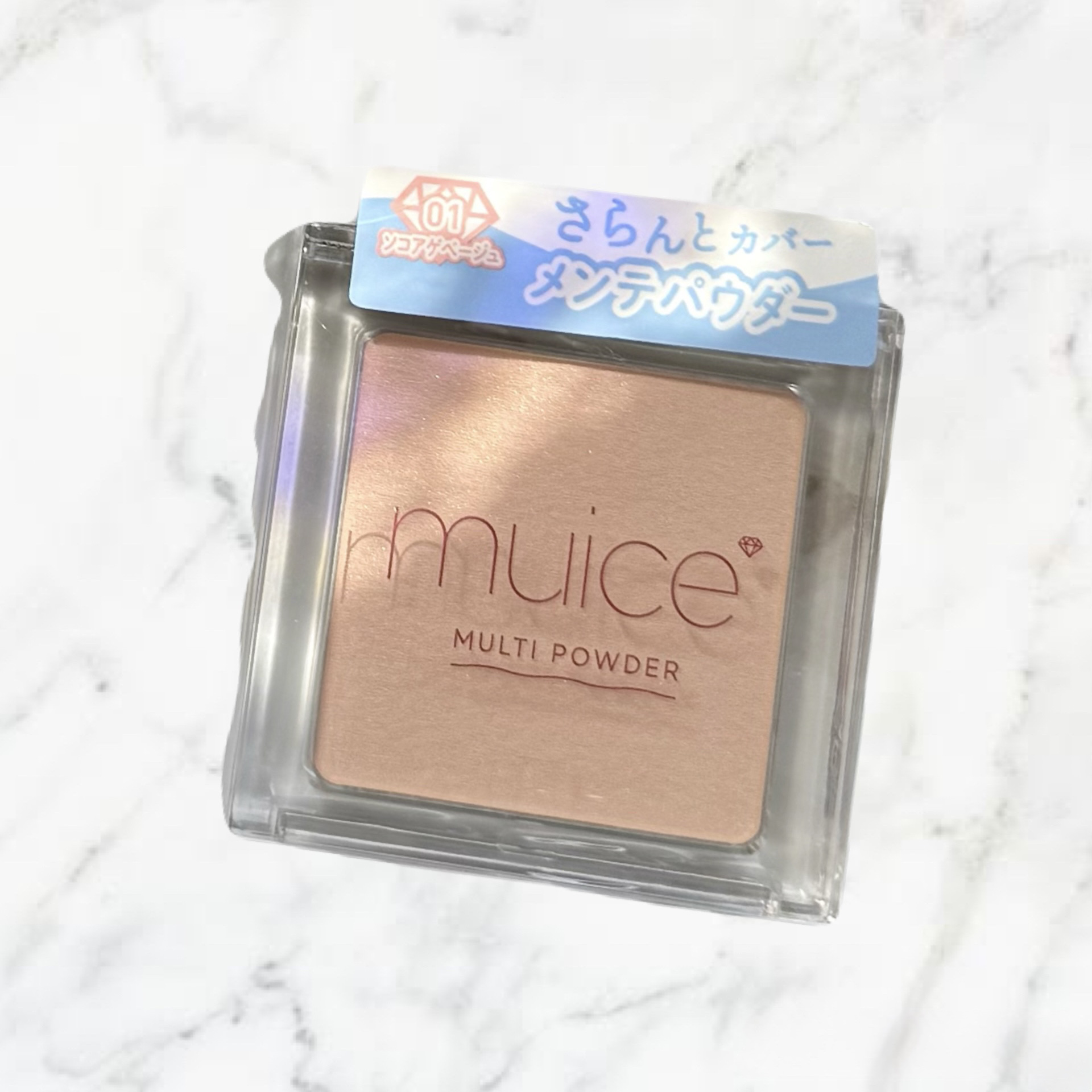 スポットメンテパウダー/muice/プレストパウダーを使ったクチコミ（1枚目）