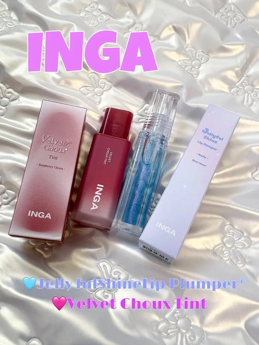 ジェリーシャインリッププランパー/INGA/リッププランパーを使ったクチコミ（1枚目）