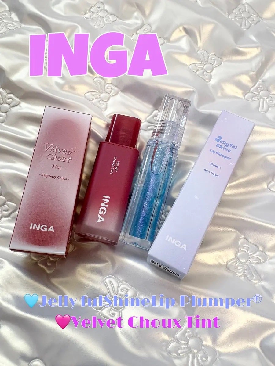 ジェリーシャインリッププランパー/INGA/リッププランパーを使ったクチコミ(1枚目)