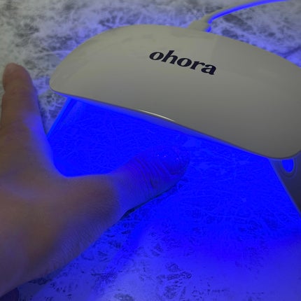 セミキュアジェルネイル(ハンド)/ohora/ネイルシールを使ったクチコミ(4枚目)