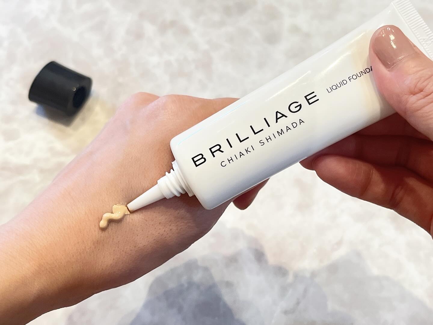 リキッドファンデーション セラム フィッティング グロウ/ブリリアージュ/リキッドファンデーションを使ったクチコミ（2枚目）