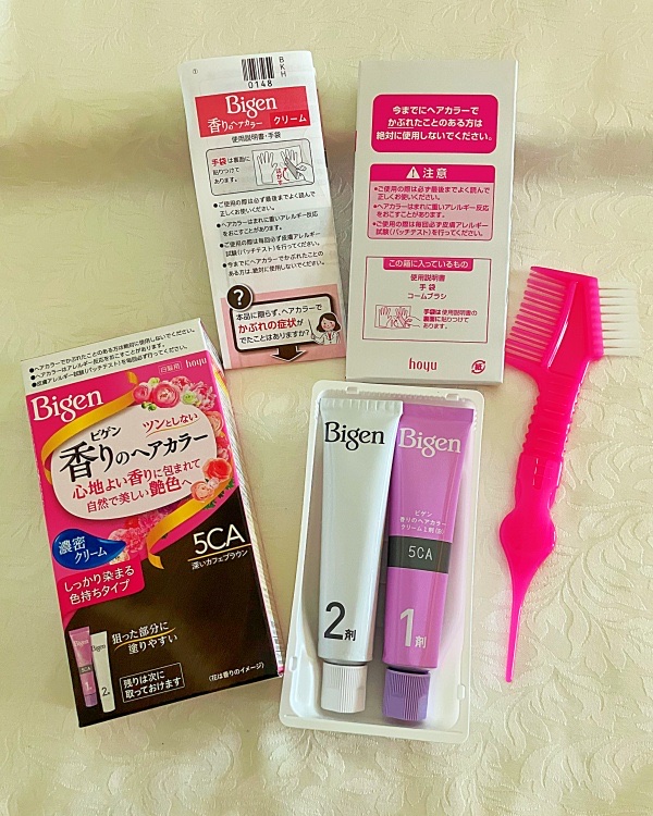 香りのヘアカラー クリーム/ビゲン/ヘアカラーを使ったクチコミ（3枚目）