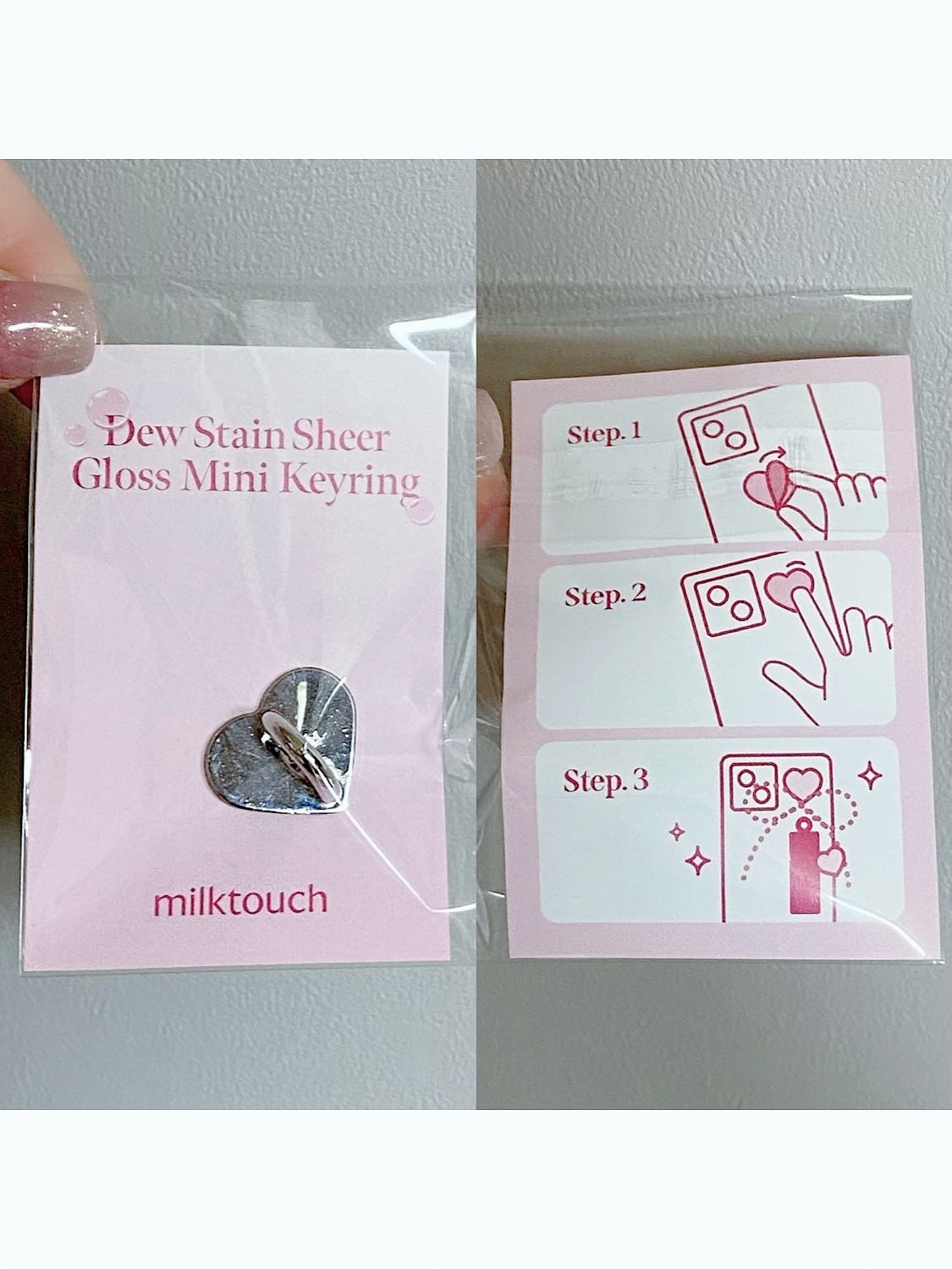 デューステインシアーリップグロス/Milk Touch/リップグロスを使ったクチコミ(6枚目)