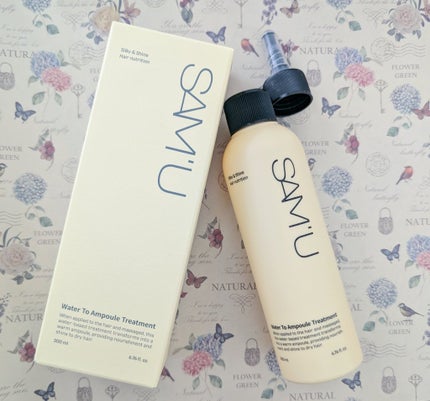 ウォータートゥーアンプルトリートメント/SAM'U/アウトバストリートメントを使ったクチコミ(1枚目)
