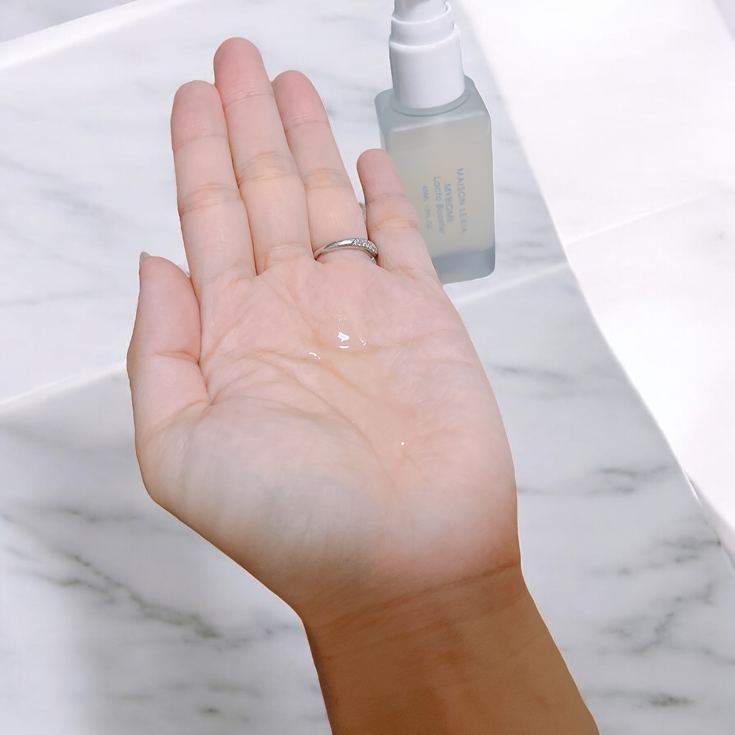 マイバイオーム ラクト ブースター/MAISON LEXIA/美容液を使ったクチコミ（3枚目）