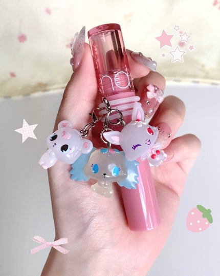 グラスティングカラーグロス/rom&nd/リップグロスを使ったクチコミ(1枚目)