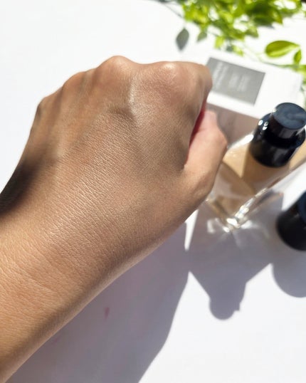 アンリミテッド ケア ツヤ セラム ファンデーション/shu uemura/リキッドファンデーションを使ったクチコミ(5枚目)