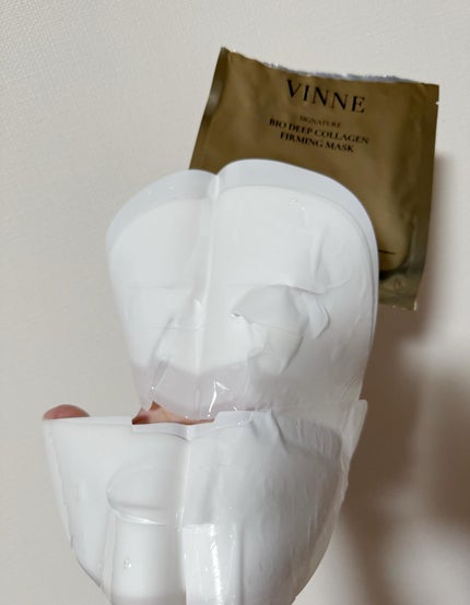 シグニチャーバイオディープコラーゲンファーミングマスク/VINNE /シートマスク・パックを使ったクチコミ(4枚目)