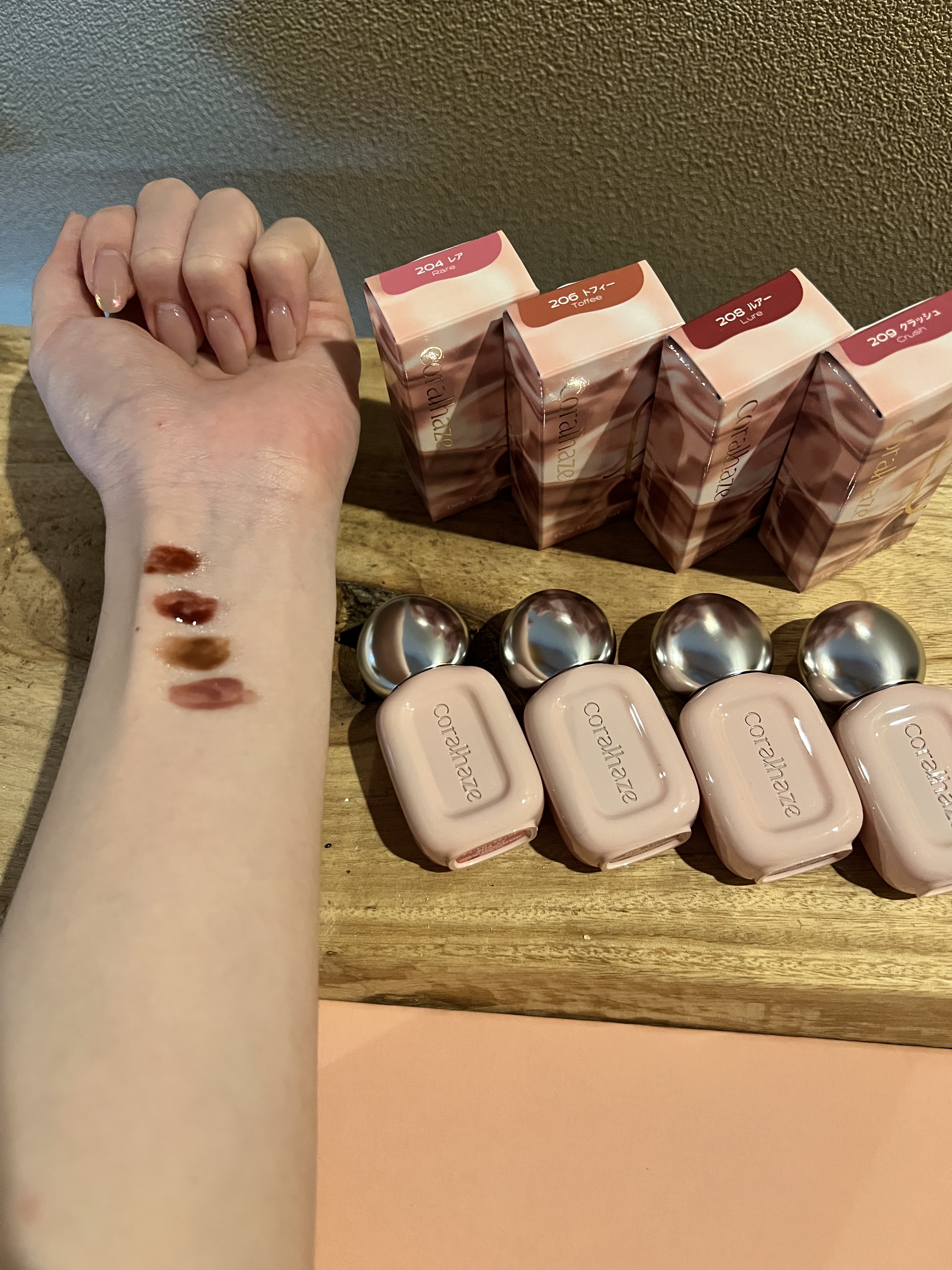 デュー ドロップ ティント/Coralhaze/リップティントを使ったクチコミ（2枚目）