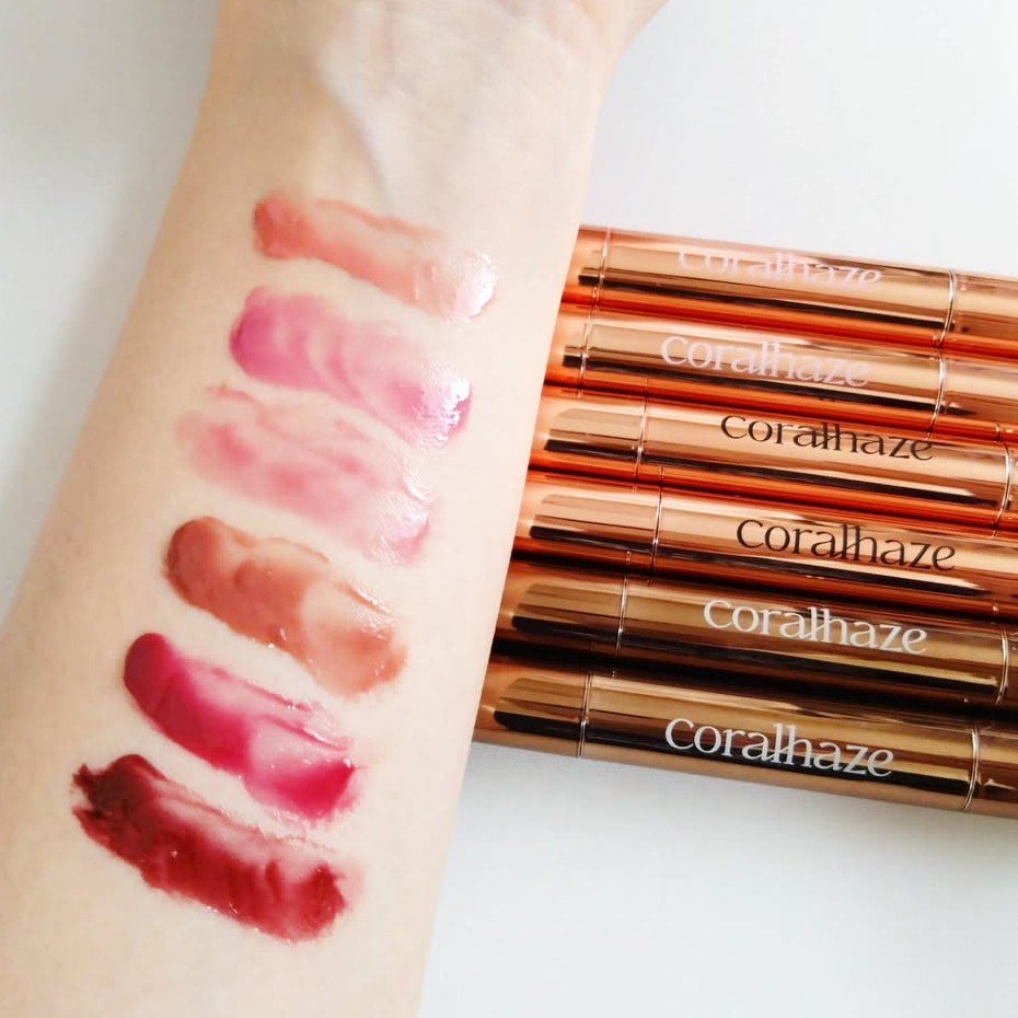 ボリューマイジングフォンデュリップ/Coralhaze/口紅を使ったクチコミ（2枚目）