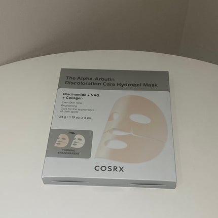 RXザ・アルファ アルブチン ハイドロゲルパック/COSRX/シートマスク・パックを使ったクチコミ(1枚目)