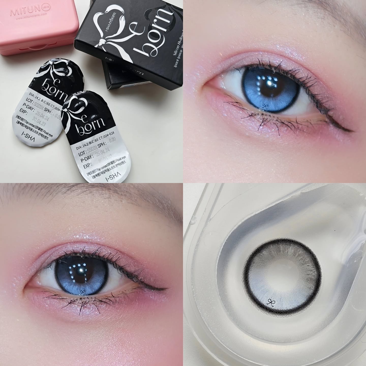 I-SHA Reborn/蜜のレンズ/１ヶ月（１MONTH）カラコンを使ったクチコミ（1枚目）