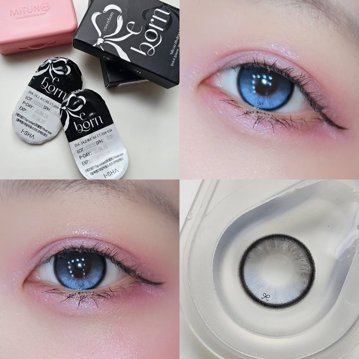 I-SHA Reborn/蜜のレンズ/1ヶ月(1MONTH)カラコンを使ったクチコミ(1枚目)
