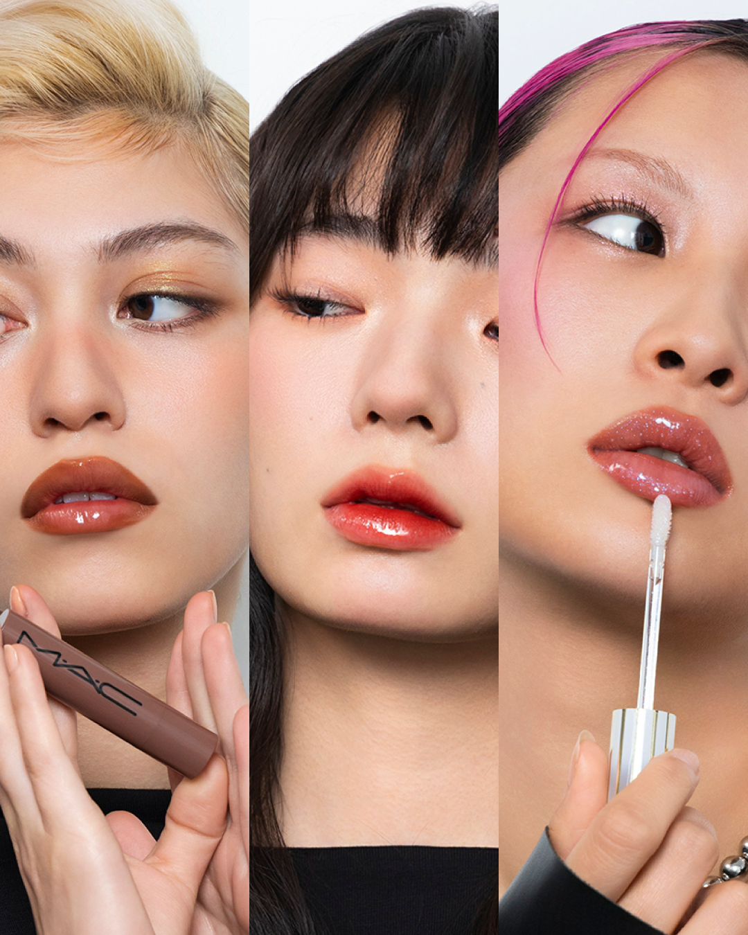 【エブリデイ編 / 3LOOK】🌈
[ペンシル+リップ+グロス]でつくる3Dリップ💎 

エブリデイ編では日常でも使いやすい、
3つの3Dリップをご紹介✨ 

▼💄海外セレブ風リップ🤎

モダン&ヘルシーなソフトふちどりリップ✨
製