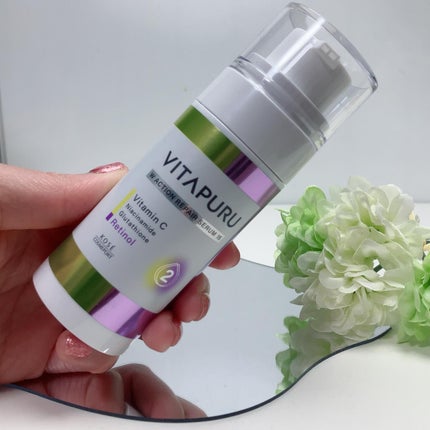 ビタプル ダブルアクション リペアセラム 15/VITAPURU/美容液を使ったクチコミ(2枚目)