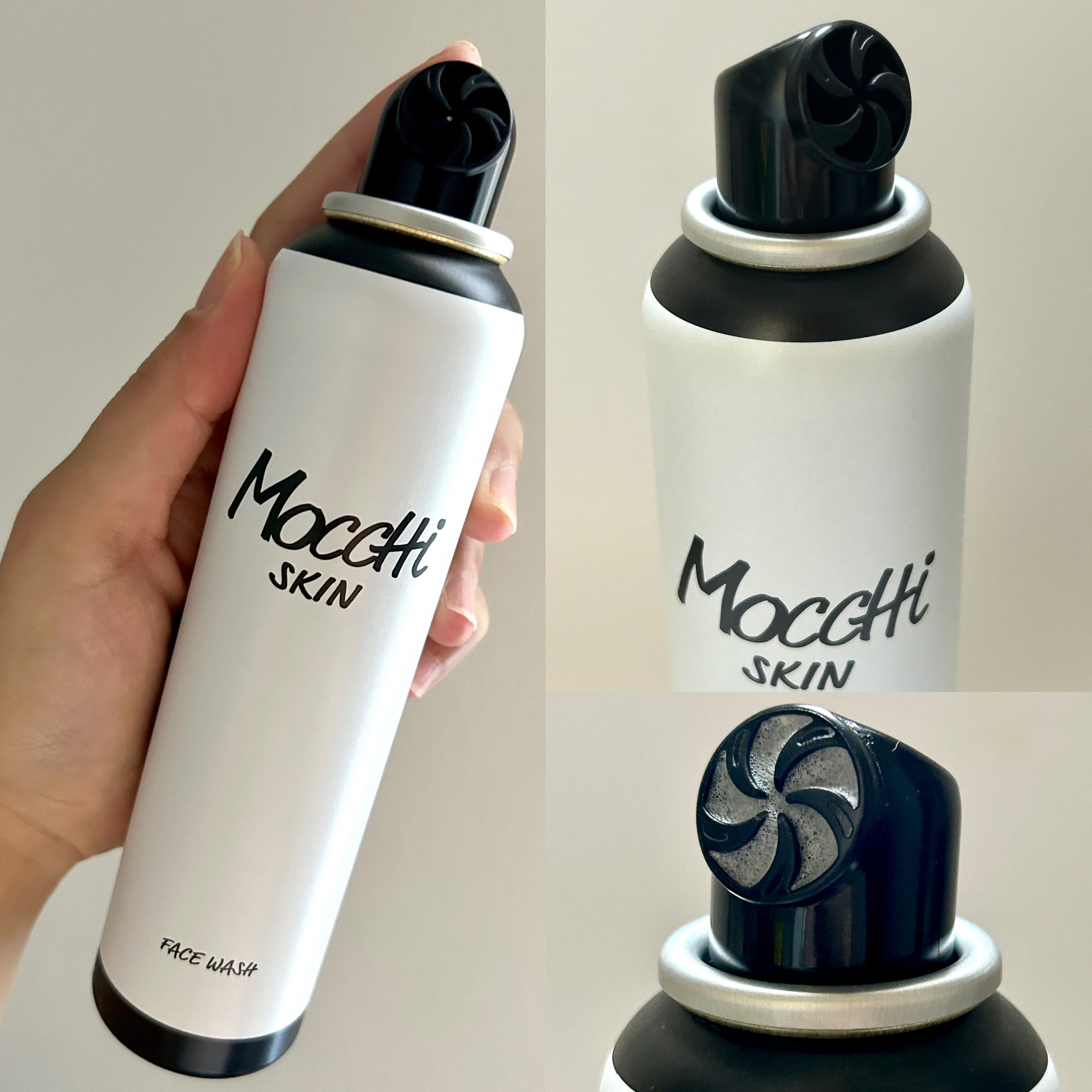 モッチスキン 吸着泡洗顔 BLK/MoccHi SKIN/泡洗顔を使ったクチコミ（2枚目）