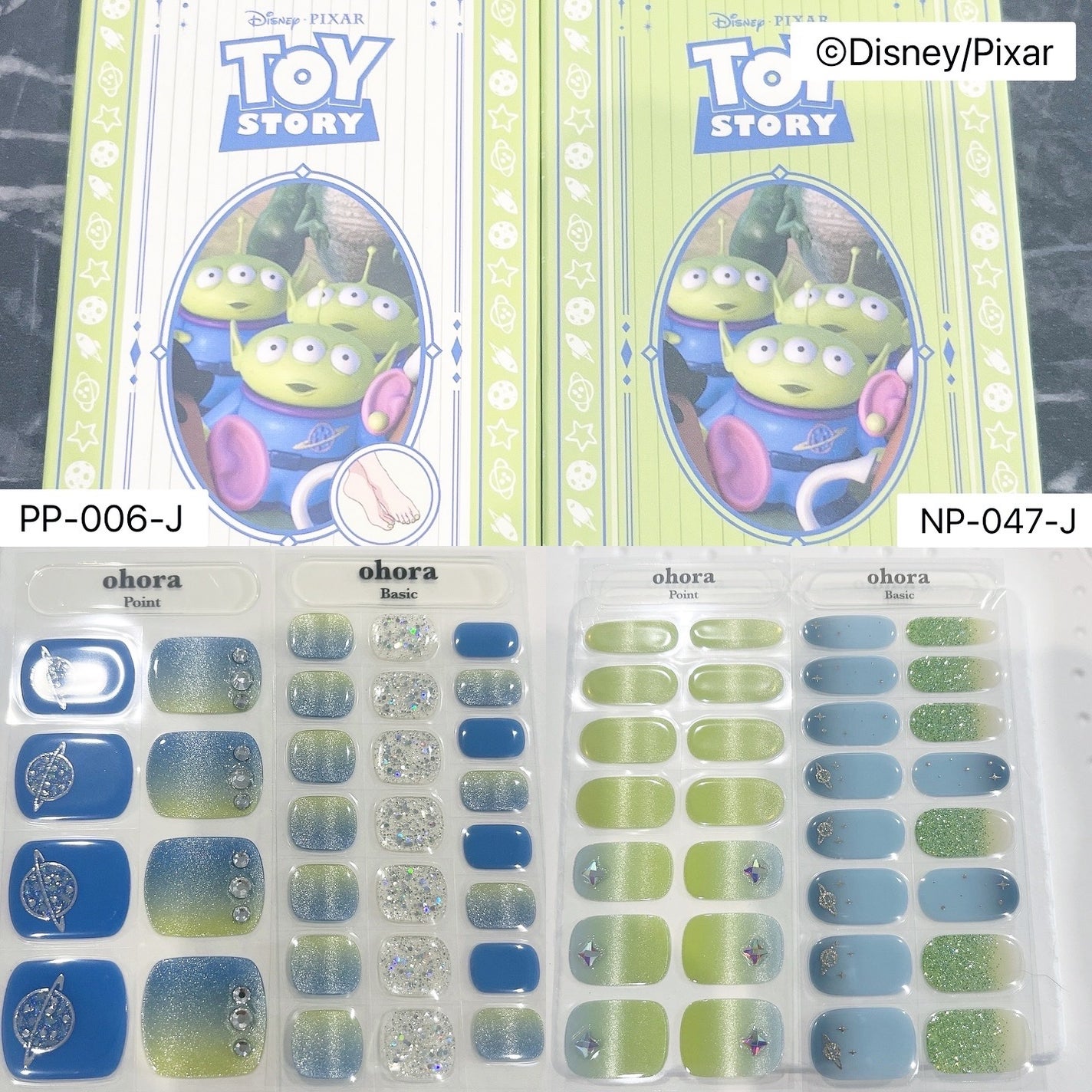 セミキュアジェルネイル(ハンド)/ohora/ネイルシールを使ったクチコミ(3枚目)