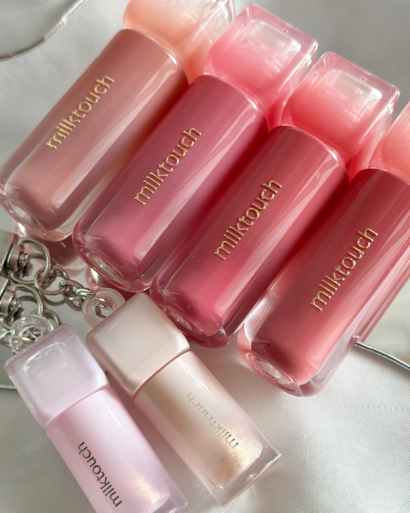 デューステインシアーリップグロス/Milk Touch/リップグロスを使ったクチコミ(1枚目)
