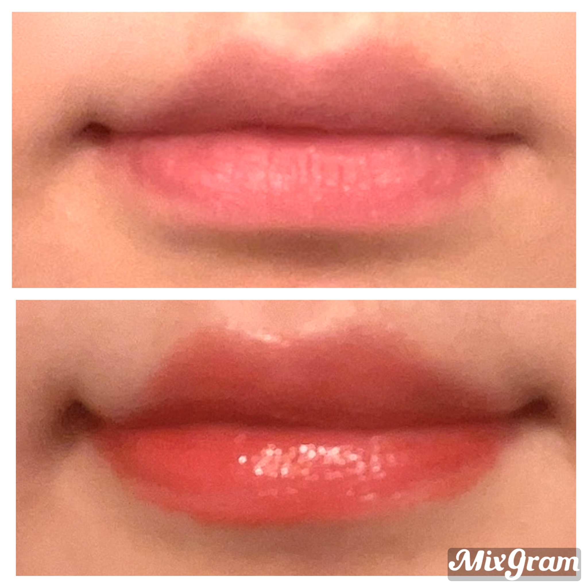 レチノール ボリューム リップセラム/primera/リップグロスを使ったクチコミ（2枚目）