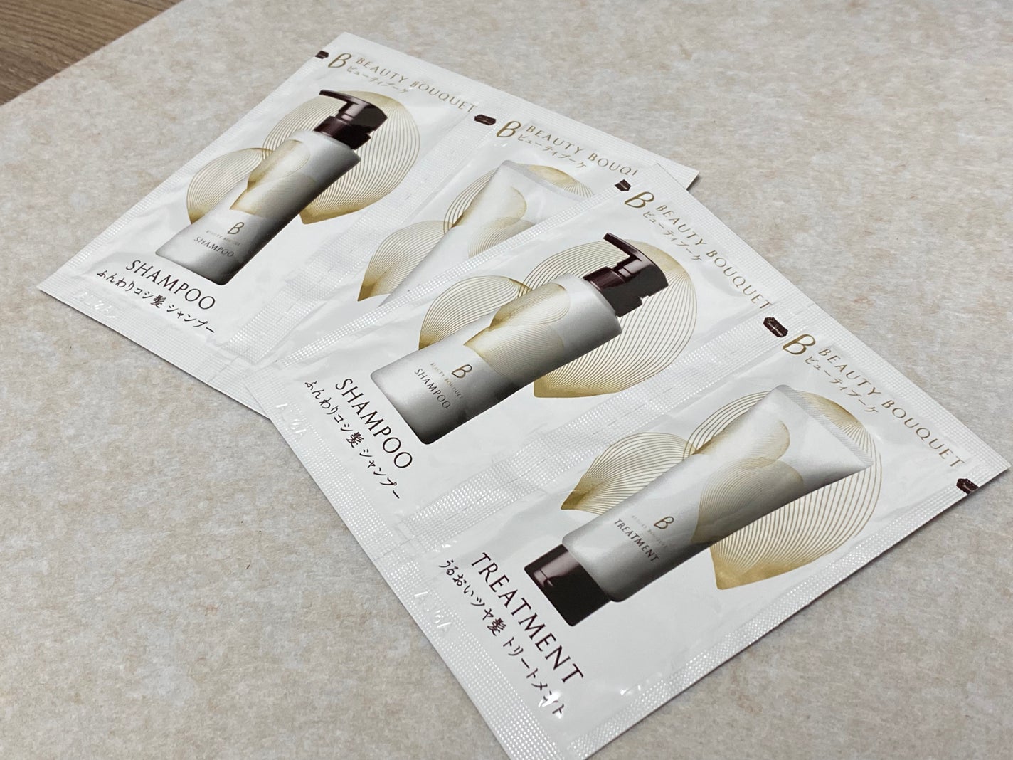 ふんわりコシ髪 シャンプー/うるおいツヤ髪 トリートメント/ビューティブーケ/シャンプー・コンディショナーを使ったクチコミ(1枚目)