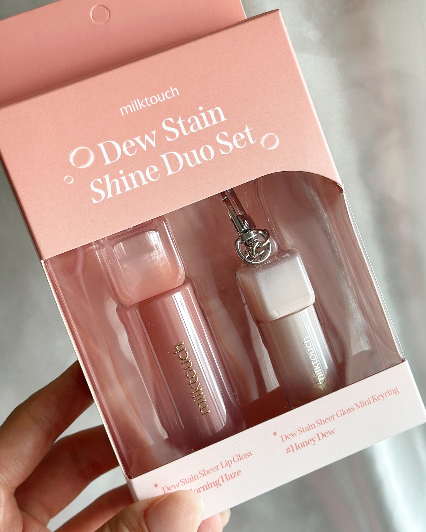 デューステインシアーリップグロス/Milk Touch/リップグロスを使ったクチコミ(5枚目)