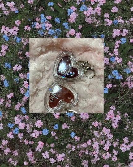 ハートキーリング リップ&チーク/keybo/口紅を使ったクチコミ(3枚目)