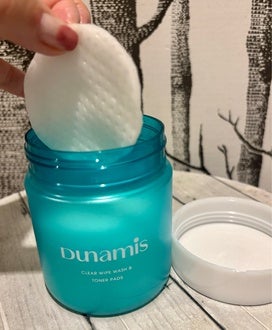 クリアワイプウォッシュ&トナーパッド/Dunamis/トナーパッドを使ったクチコミ(2枚目)