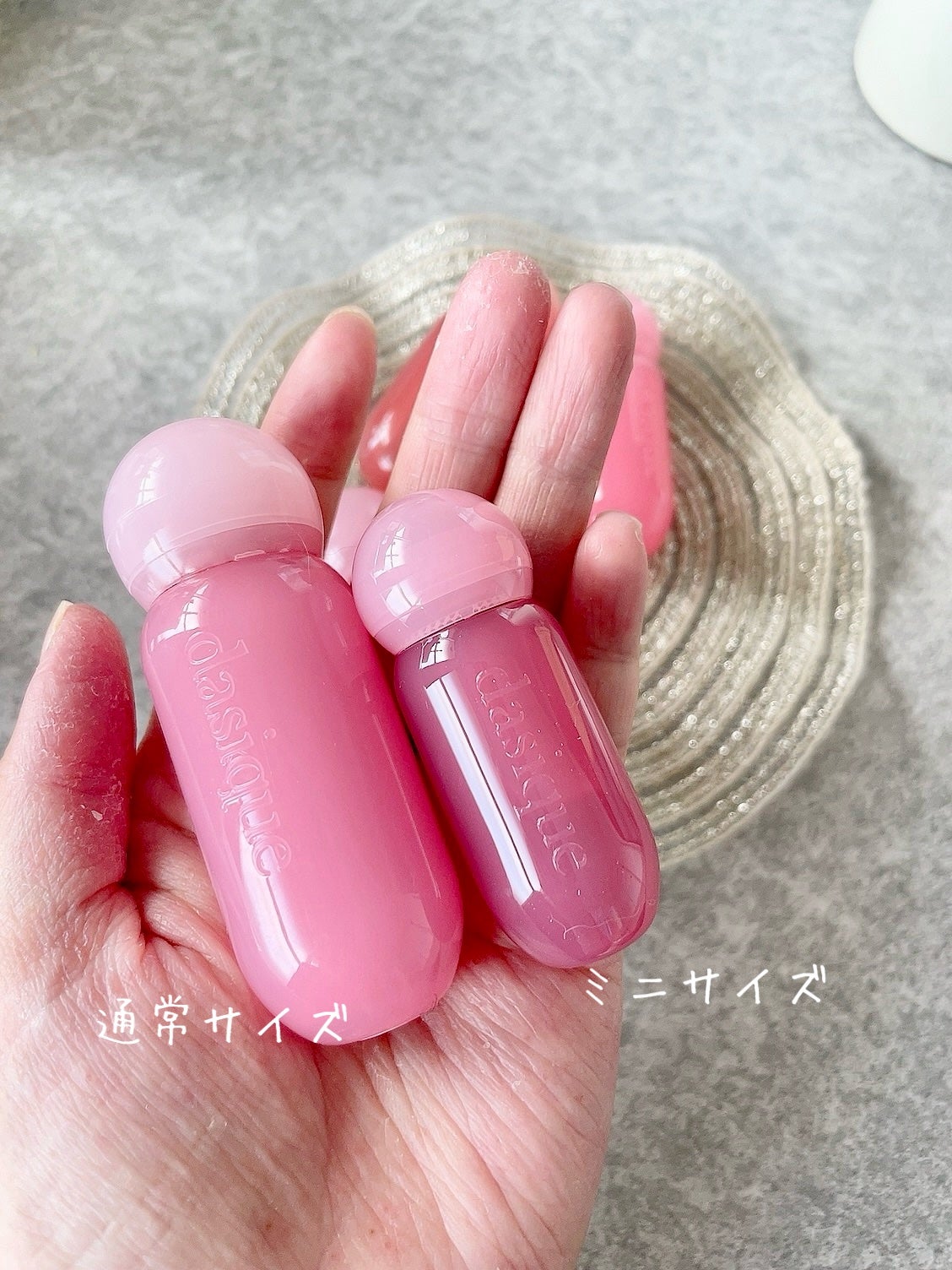 ジューシーデューイグロウティント/dasique/リップティントを使ったクチコミ(2枚目)