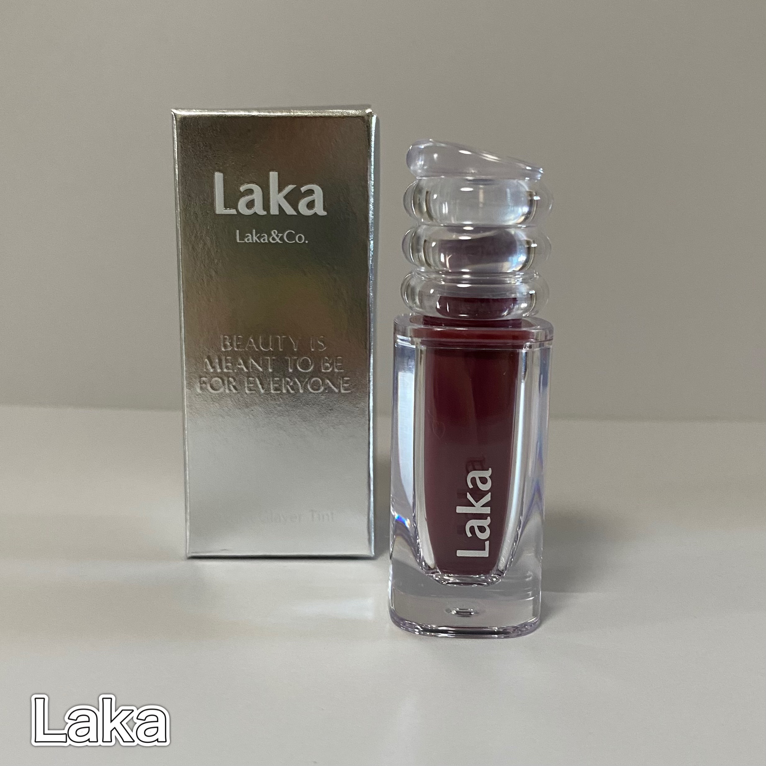 ラカ　マキシグレイヤーティント/Laka/リップティントを使ったクチコミ（1枚目）