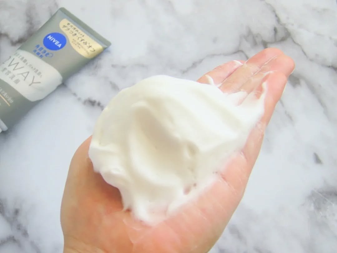 ニベア２ＷＡＹ美容洗顔/ニベア/洗顔フォームを使ったクチコミ（3枚目）