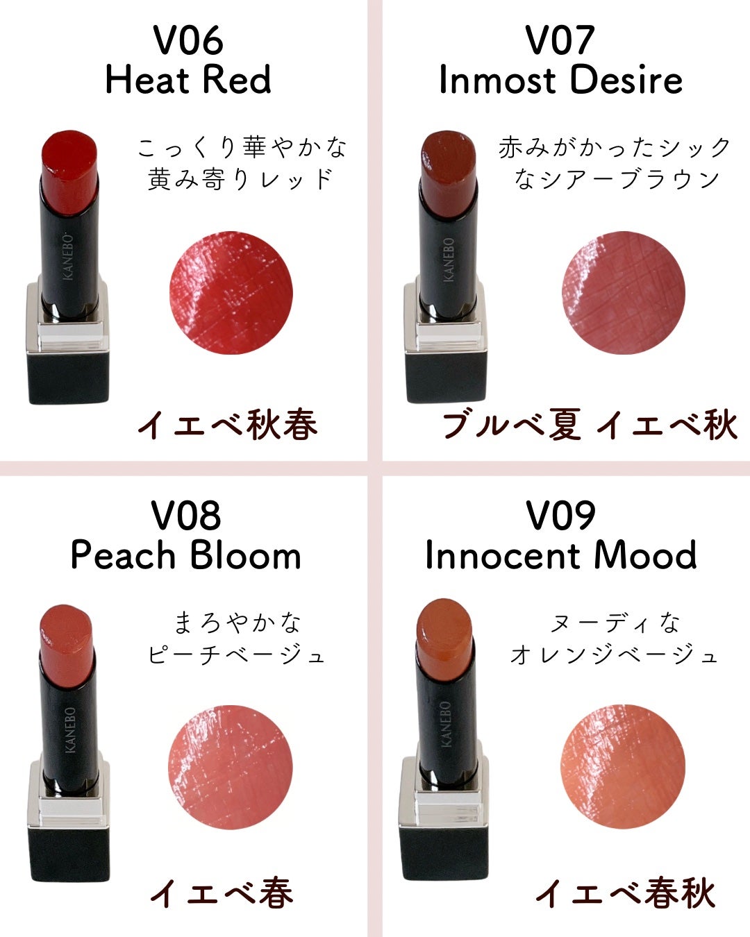 ルージュスターヴァイブラント/KANEBO/口紅を使ったクチコミ(4枚目)