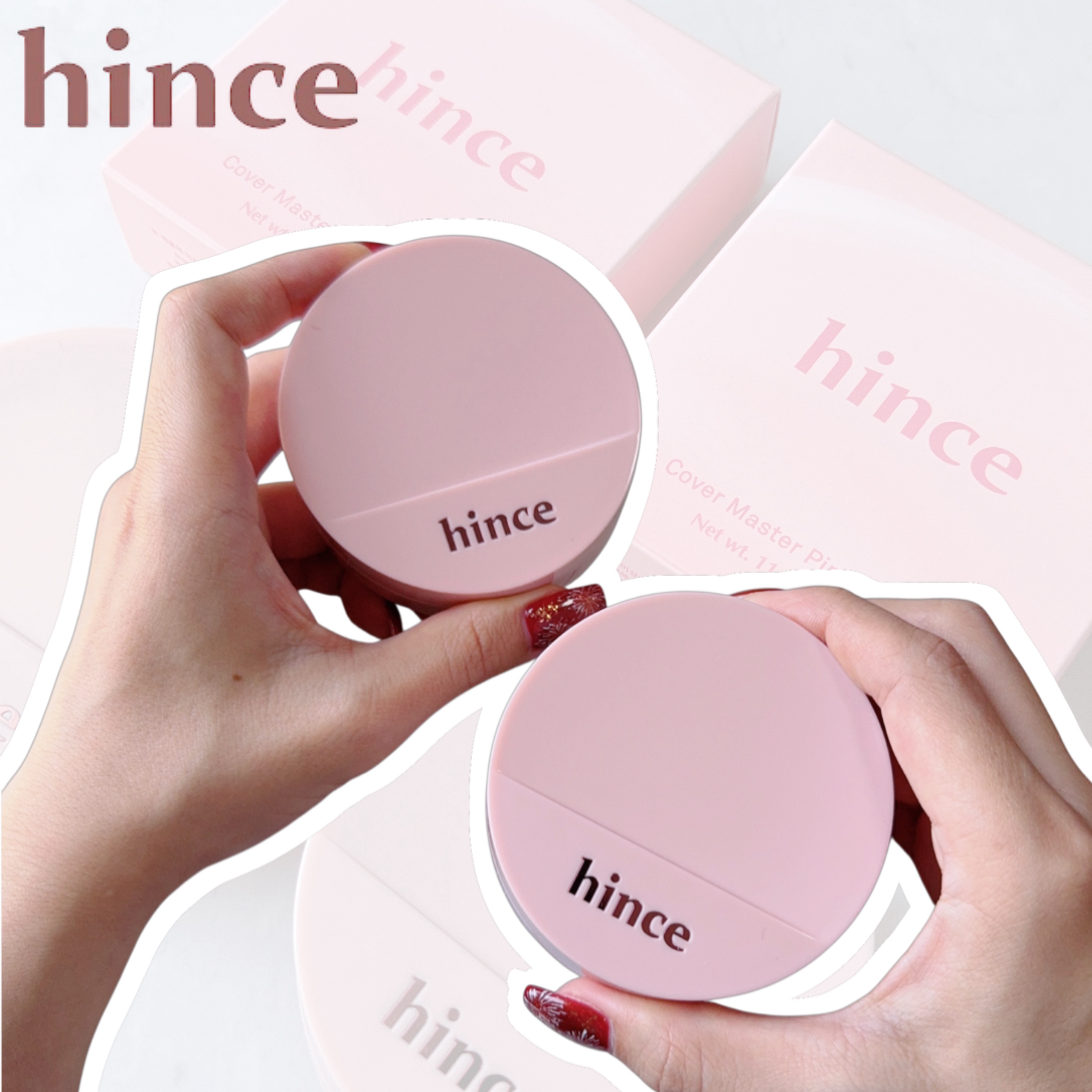 カバーマスターピンククッション/hince/クッションファンデーションを使ったクチコミ（1枚目）