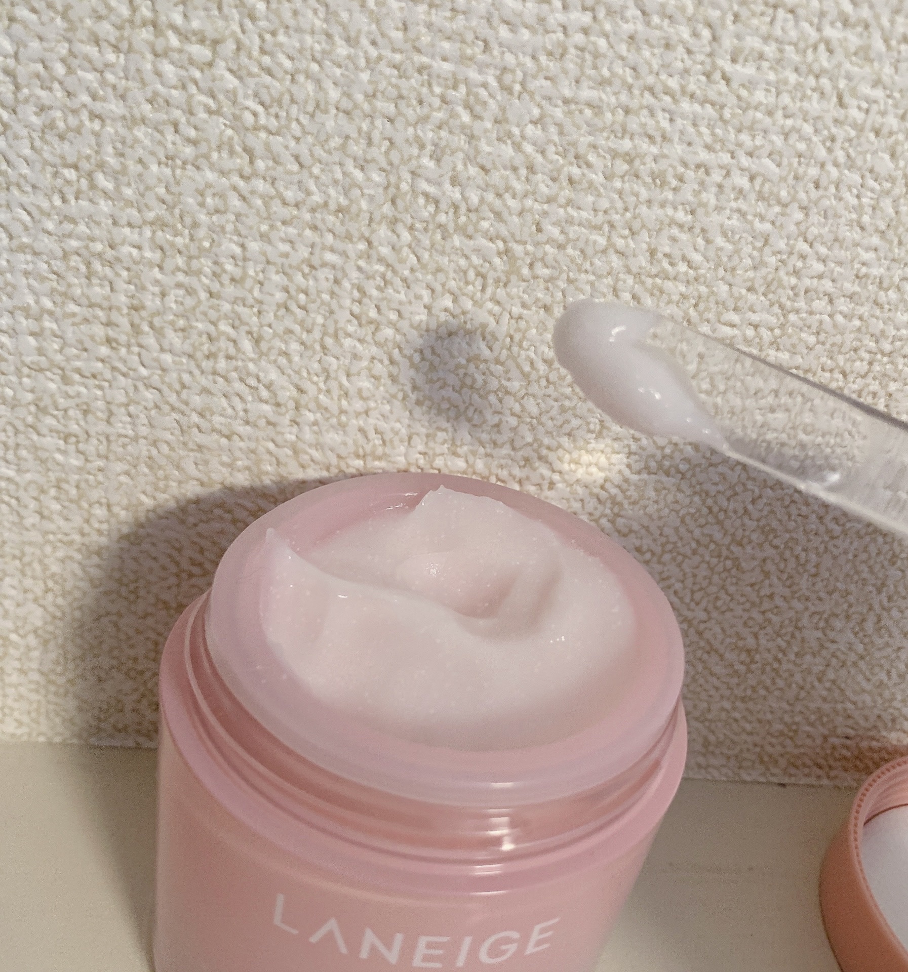 バウンシースリーピングマスク/LANEIGE/フェイスクリームを使ったクチコミ（3枚目）