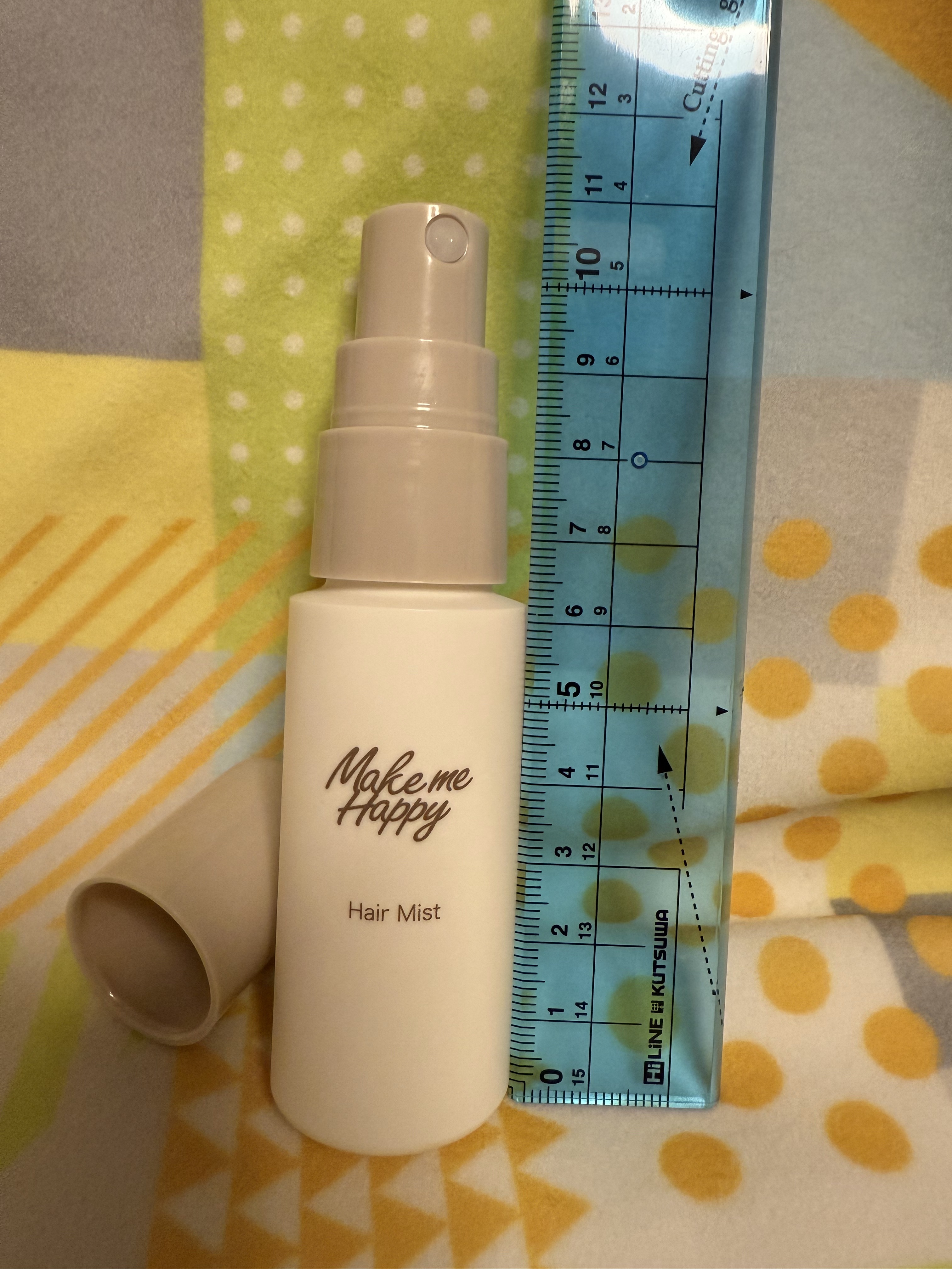 メイクミーハッピー ヘアミスト WHITE/キャンメイク/ヘアミストを使ったクチコミ（3枚目）