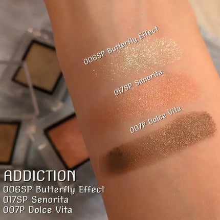 アディクション ザ アイシャドウ スパークル/ADDICTION/単色アイシャドウを使ったクチコミ(2枚目)
