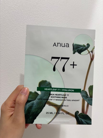 ドクダミ77 % 鎮静マスクパック/Anua/シートマスク・パックを使ったクチコミ(1枚目)