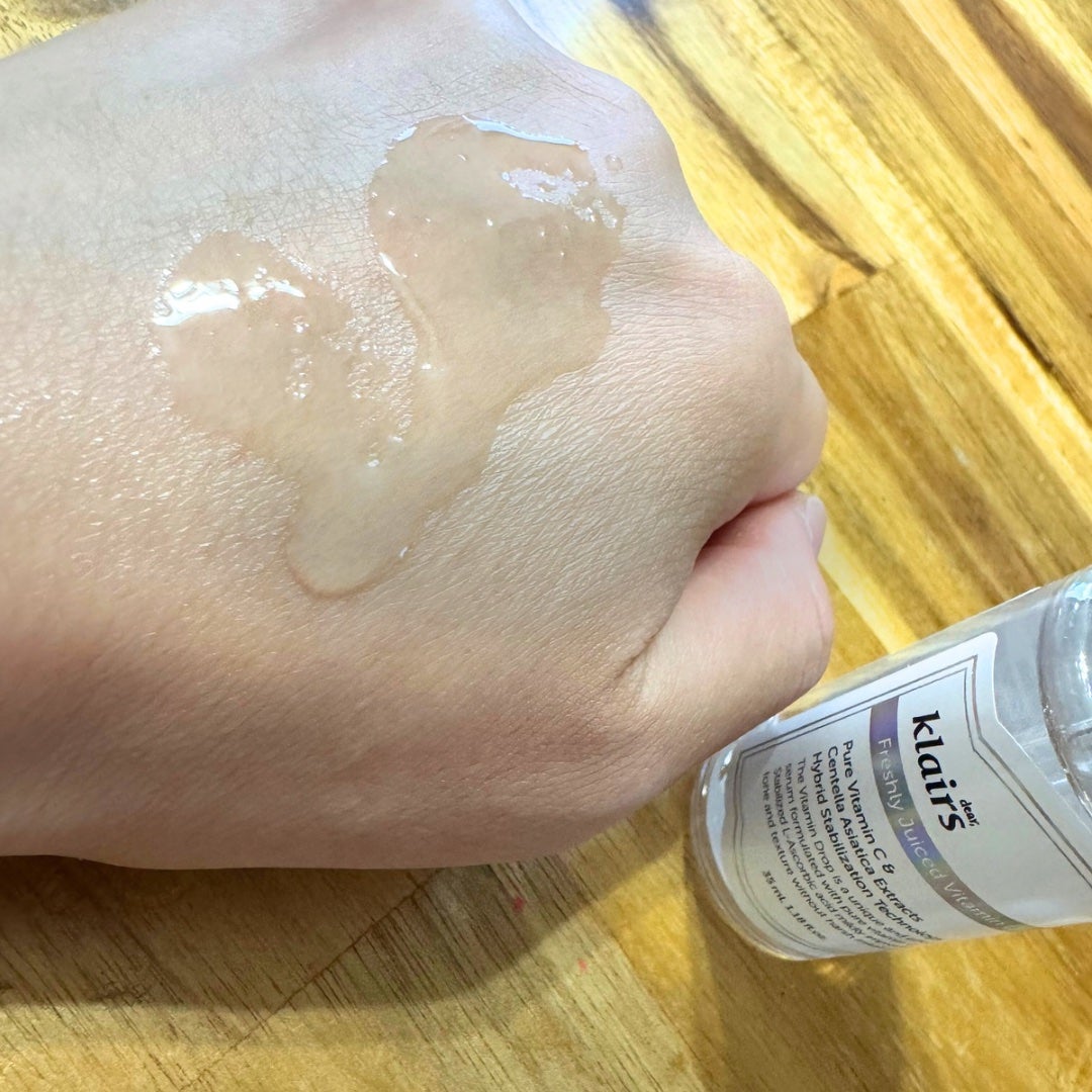 フレッシュリージュースドビタミンドロップ(35ml)/Klairs/美容液を使ったクチコミ(3枚目)