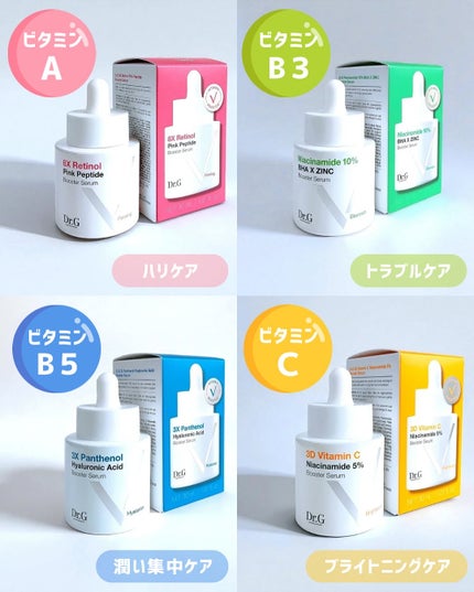 3D ビタミンC ナイアシンアミド 5% ブースター ブライトニング セラム/Dr.G/美容液を使ったクチコミ(2枚目)