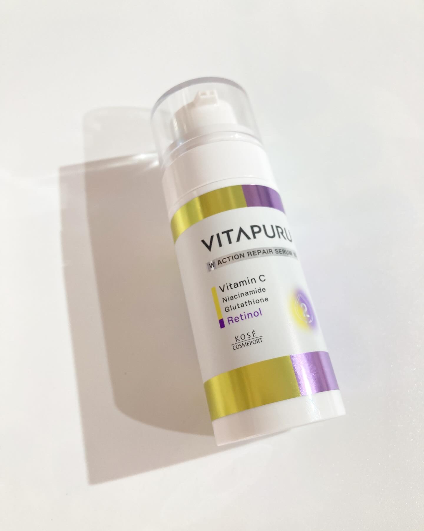 ビタプル ダブルアクション リペアセラム 15/VITAPURU/美容液を使ったクチコミ（1枚目）