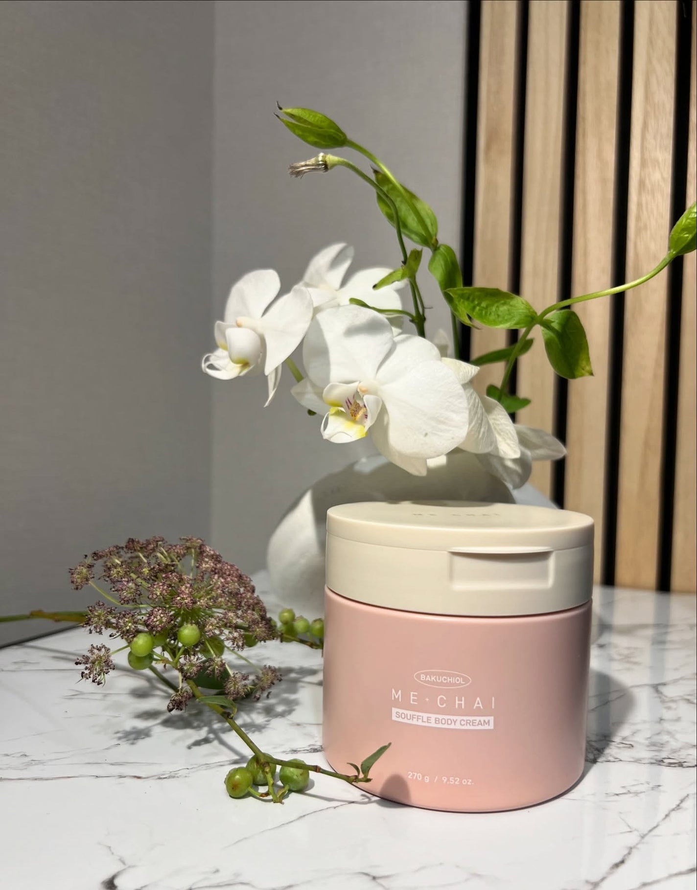 バクチオールスフレボディクリーム/MECHAI/ボディクリームを使ったクチコミ(1枚目)