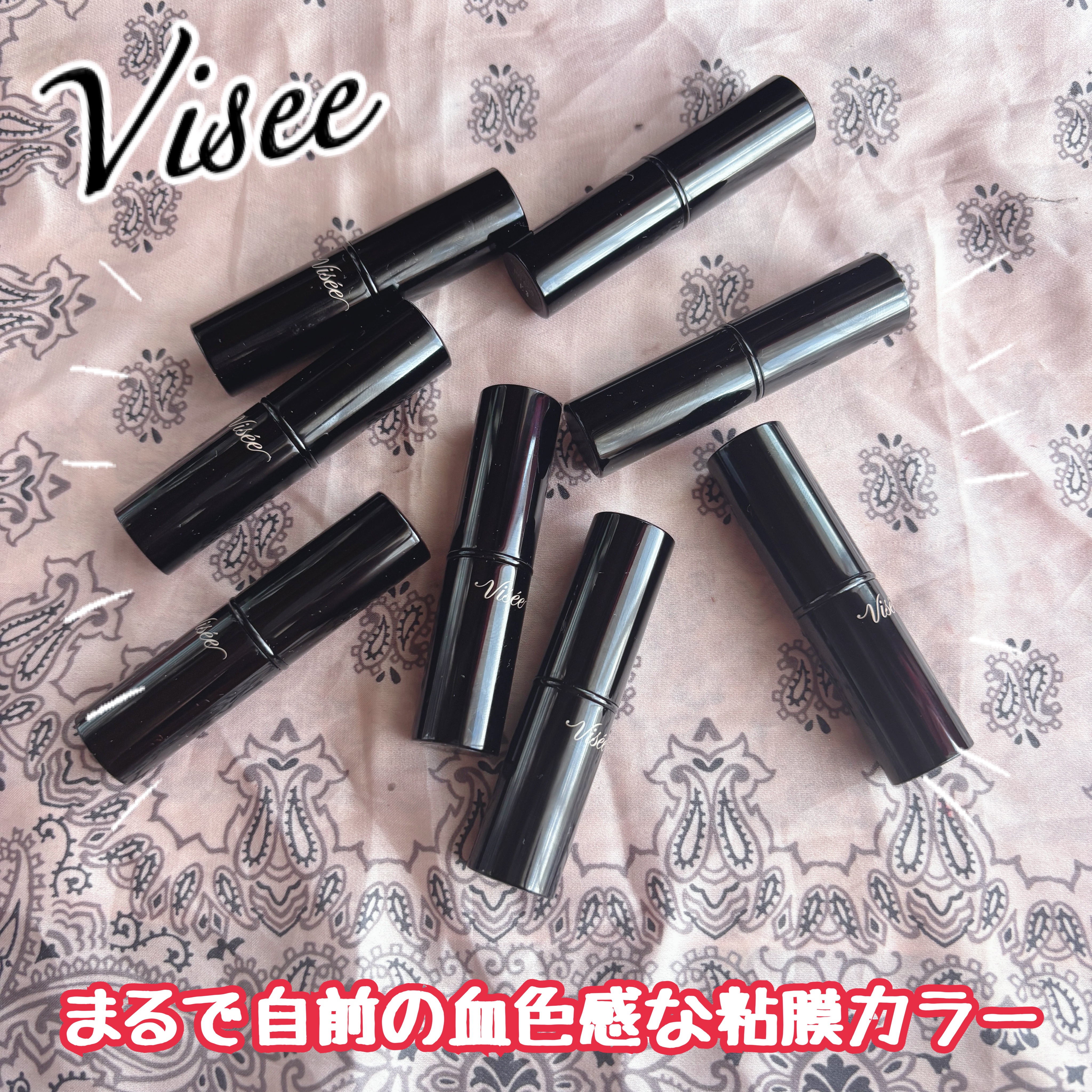 ネンマクフェイク ルージュ/Visée/口紅を使ったクチコミ（1枚目）