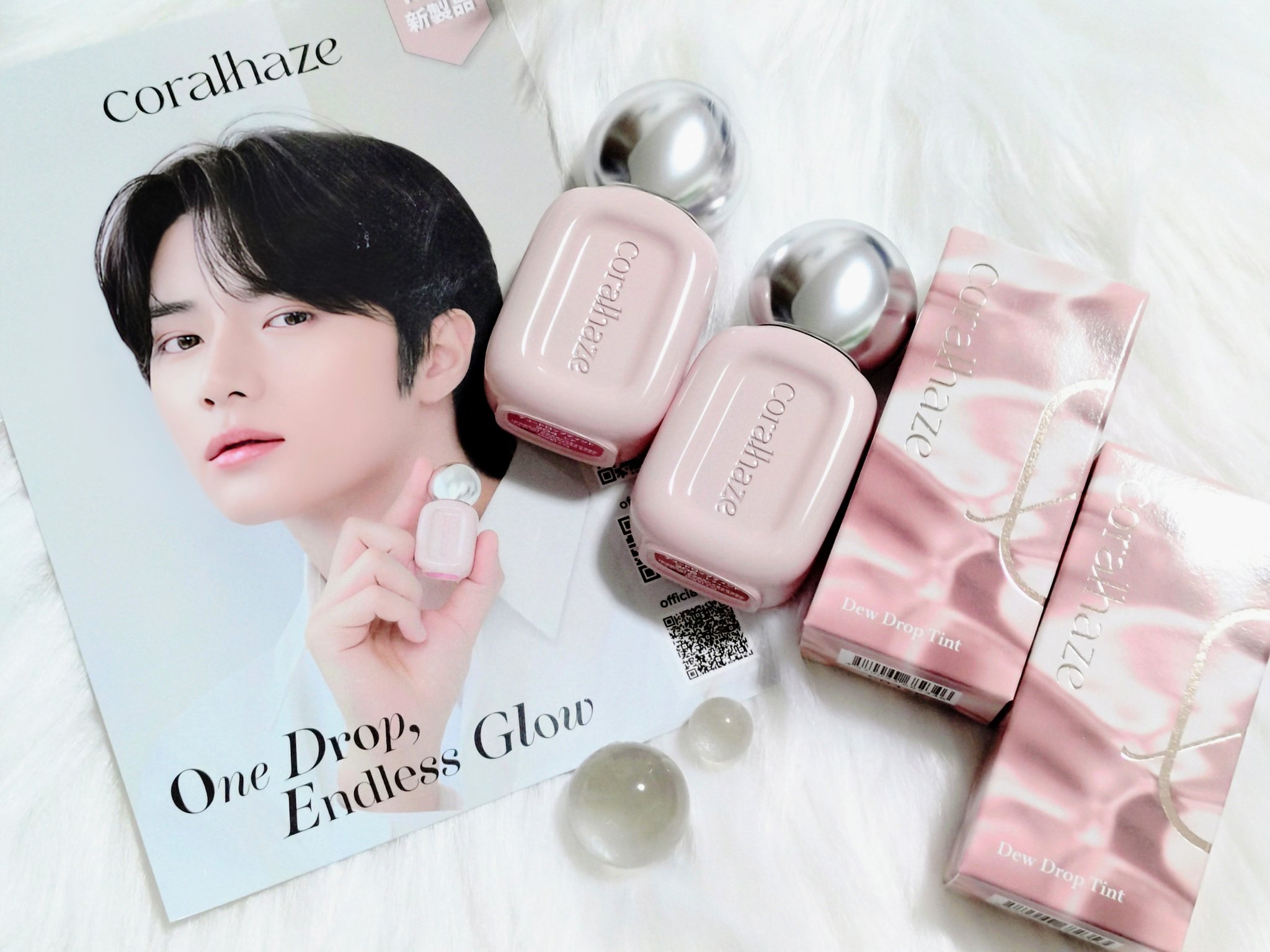 デュー ドロップ ティント/Coralhaze/リップティントを使ったクチコミ（1枚目）