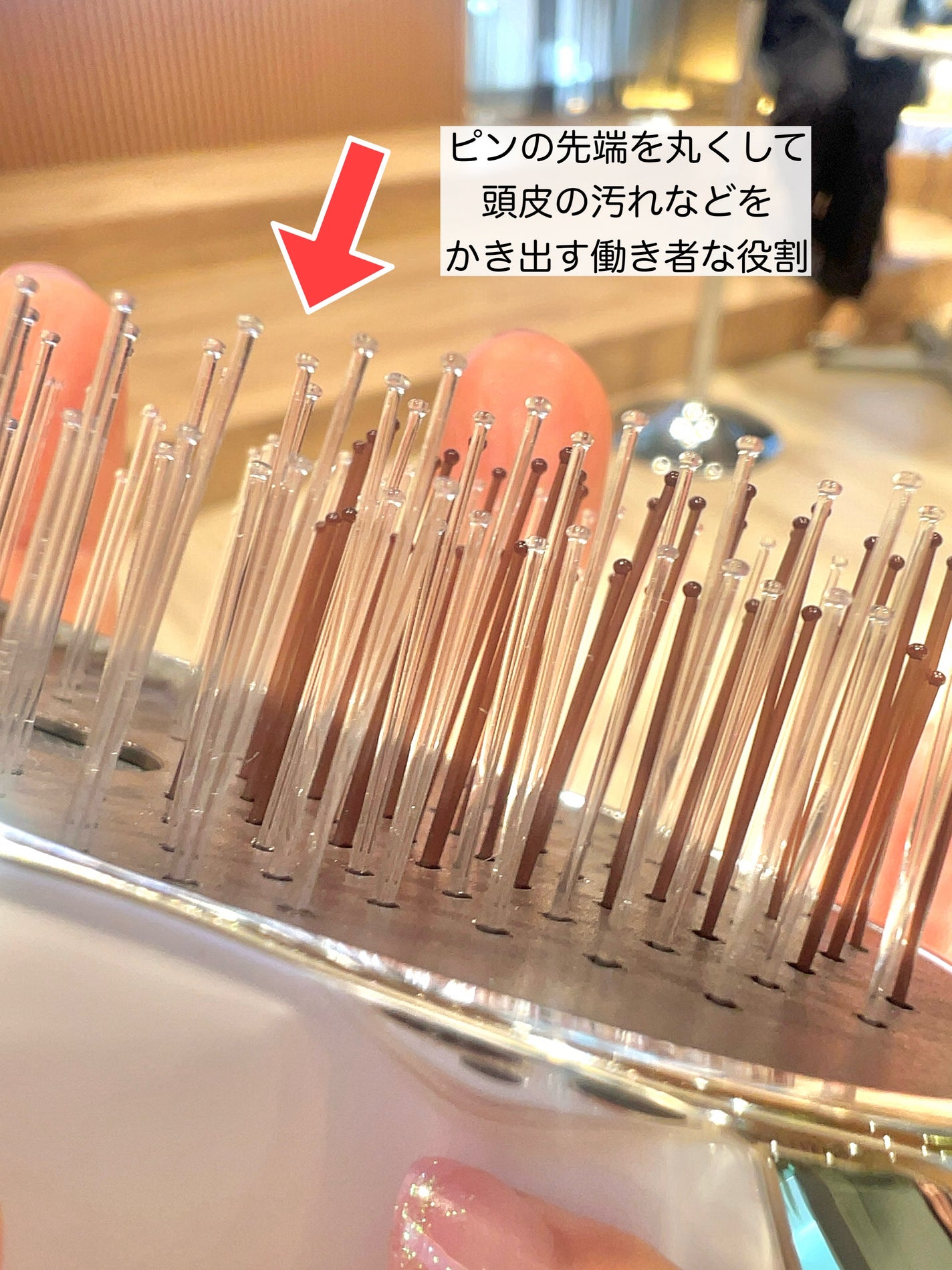 リファイオンケアブラシ/ReFa/スカルプブラシを使ったクチコミ(5枚目)