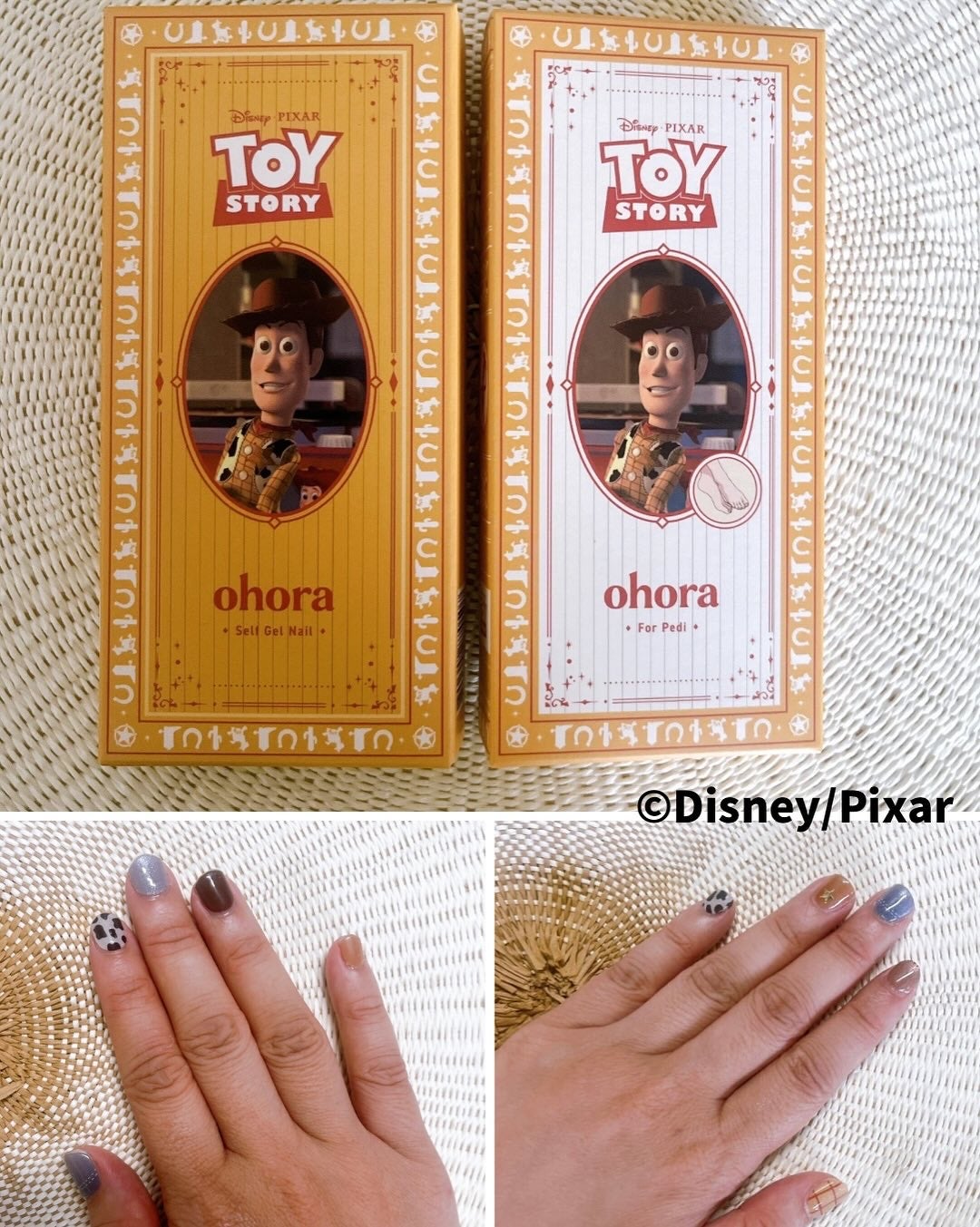 ハンド&ペディキュアセット Disney collection/ohora/ネイルシールを使ったクチコミ(2枚目)