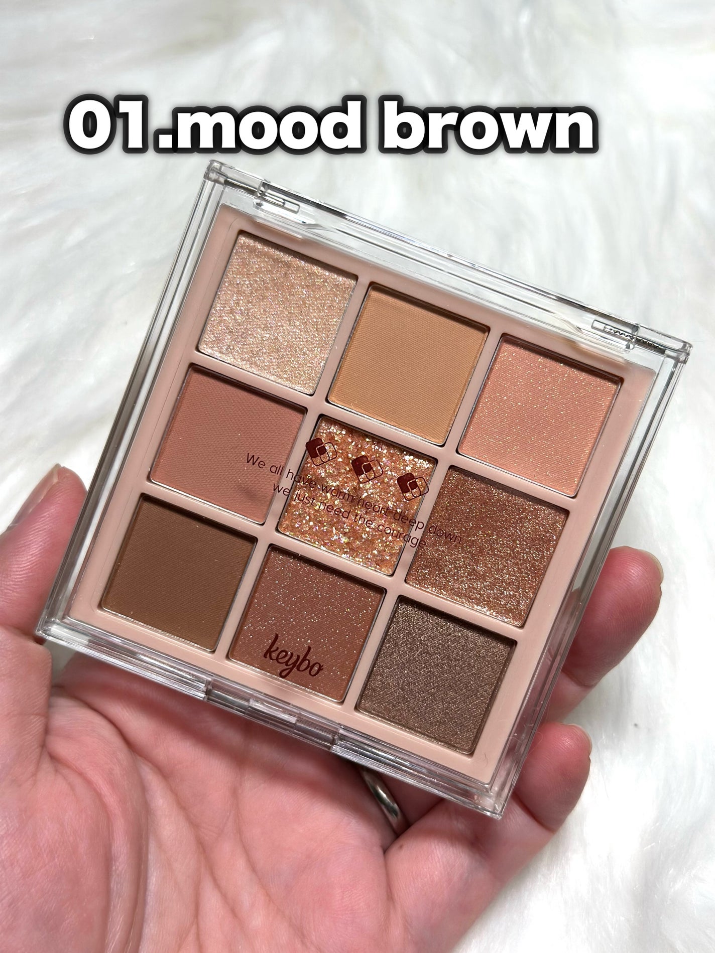 KEYBO FALL IN LOVE SHADOW PALETTE/keybo/アイシャドウパレットを使ったクチコミ(3枚目)