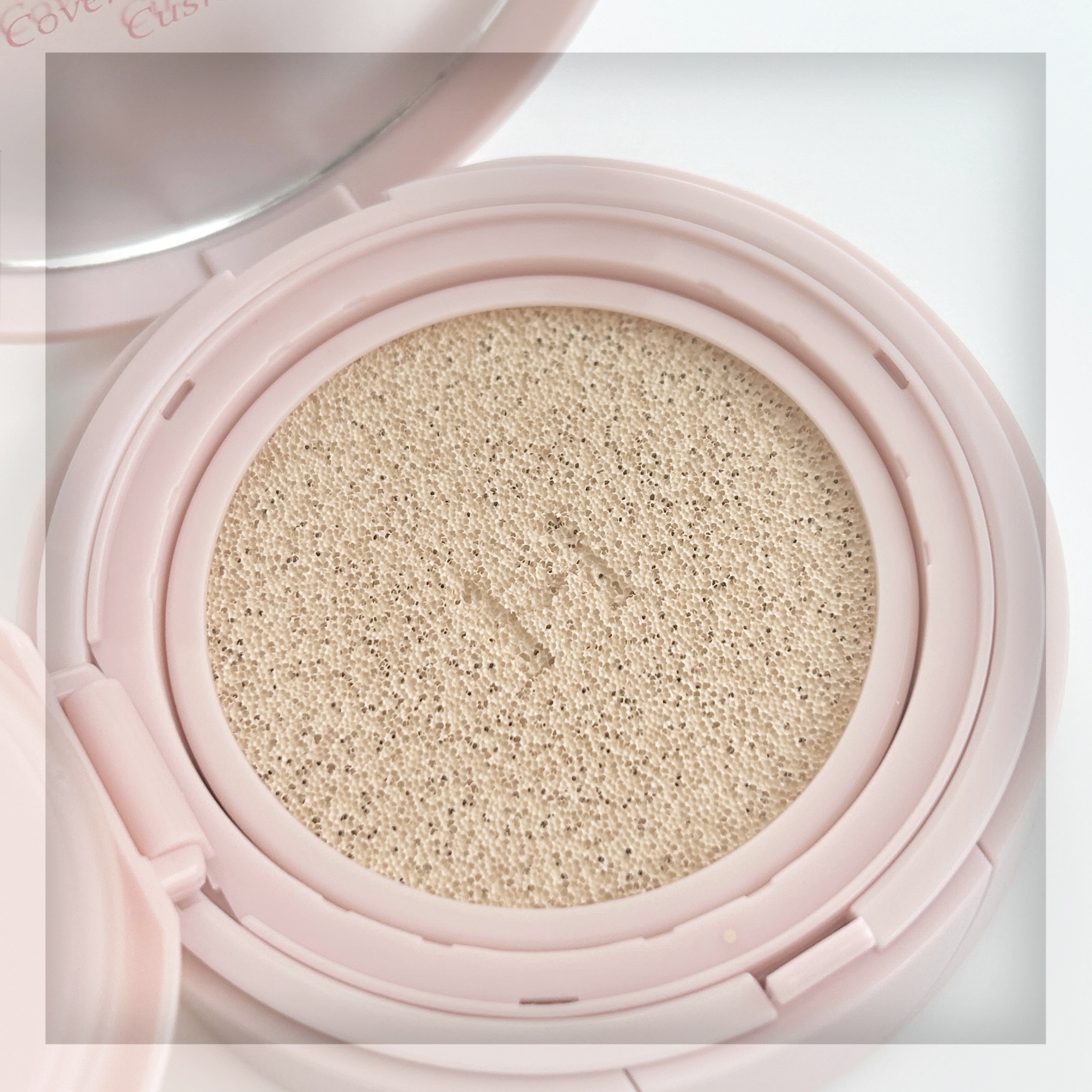 カバーマスターピンククッション/hince/クッションファンデーションを使ったクチコミ（3枚目）