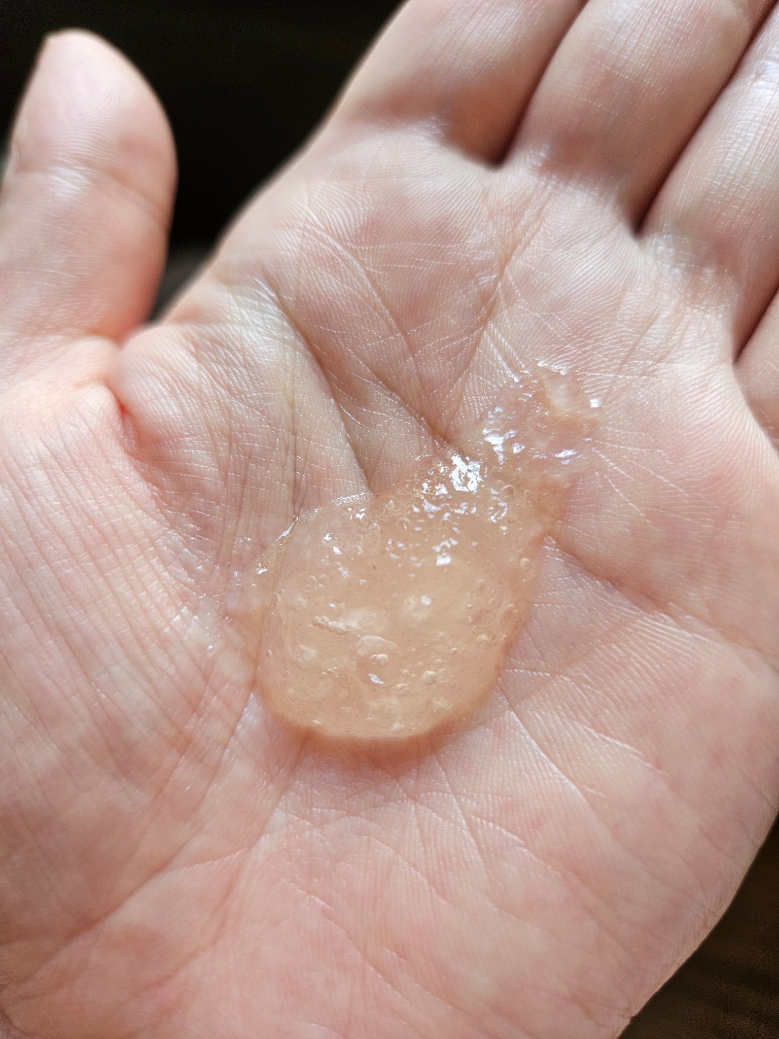 マンナンジェリーハイドロウォッシュ R/PLUEST/洗顔料を使ったクチコミ（2枚目）