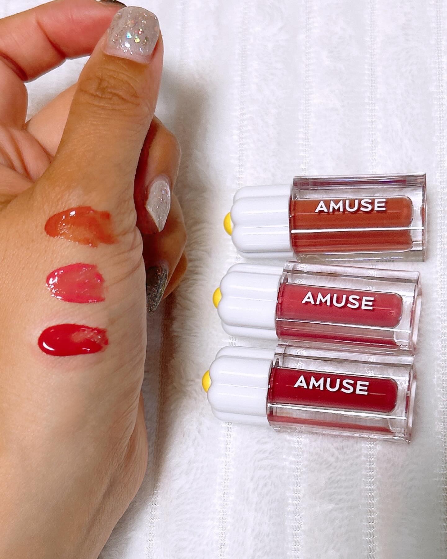 デューティント 12 日曜日（ミニ）/AMUSE/リップティントを使ったクチコミ（2枚目）